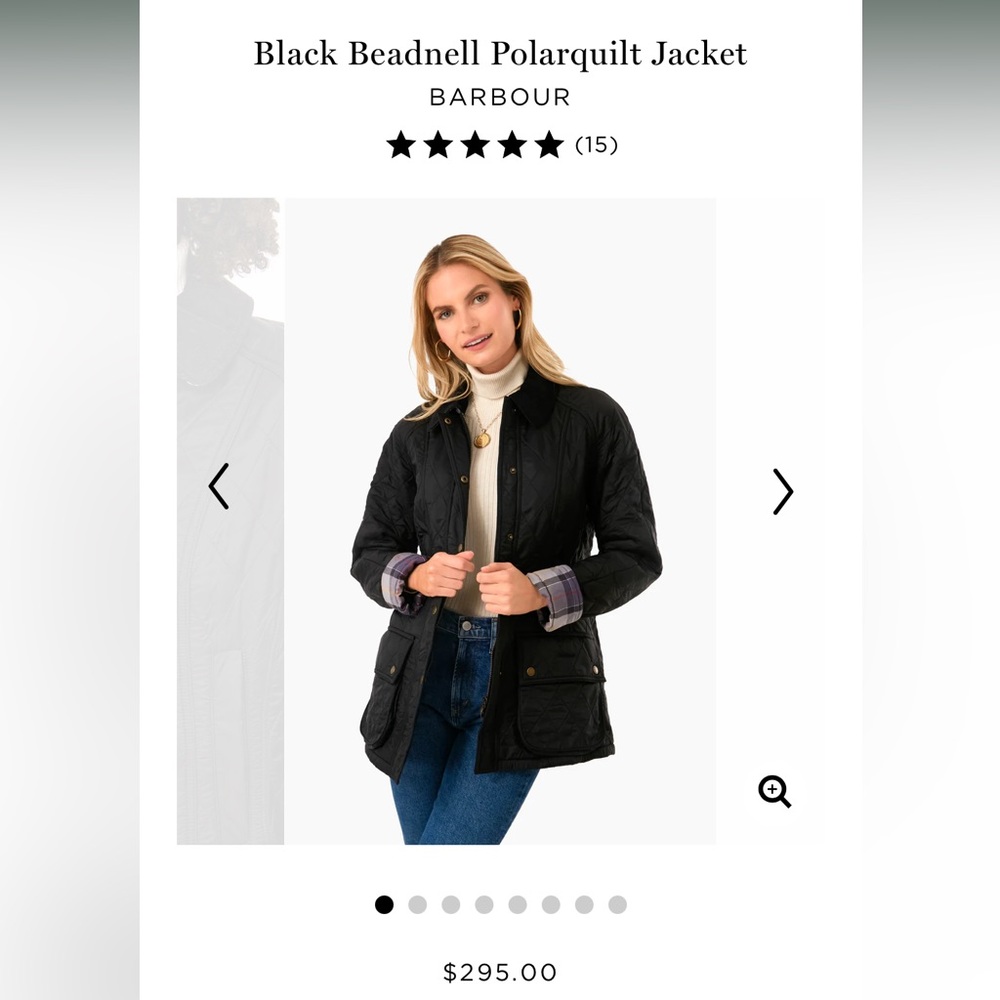 EUC Classic Barbour Beadnell